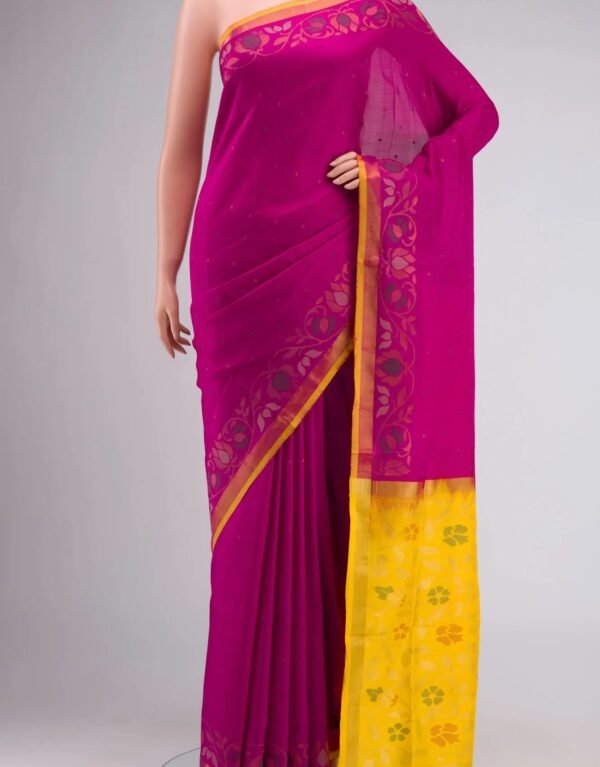 Pink Uppada Silk Saree