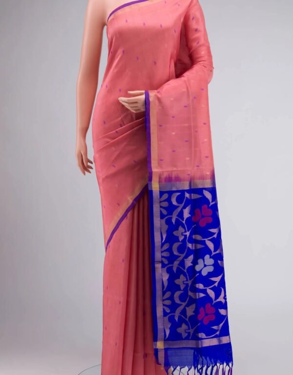 Pink Uppada Silk Saree