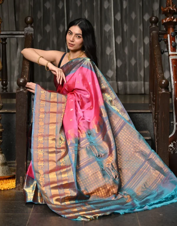 Gadwal Pure Silk Saree