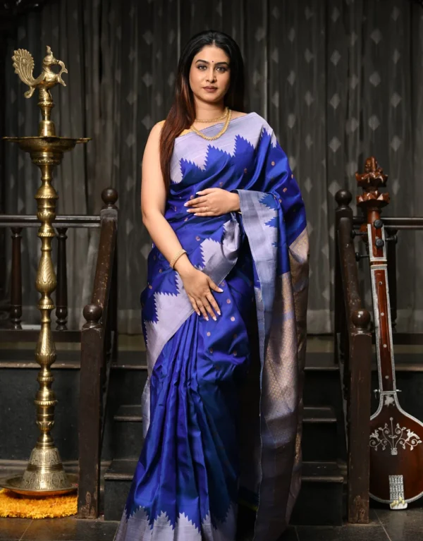 Gadwal Temple Border Saree