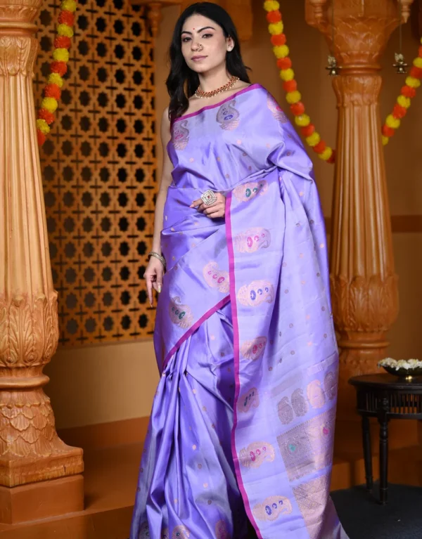 Gadwal Pure Silk Handloom Saree