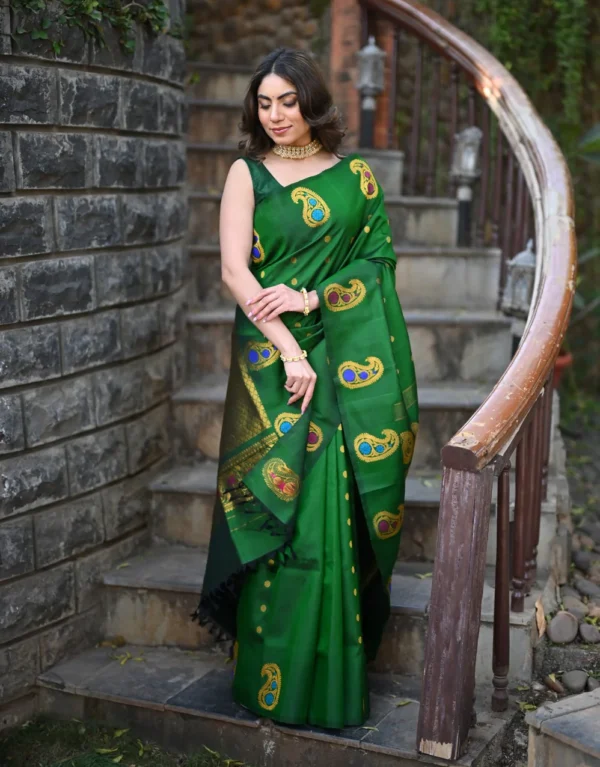 Gadwal Pure Silk Handloom Saree
